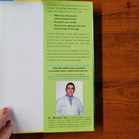 The Perfect 10 Diet: 10 Key Hormones That Hold the Secret by Michael Aziz - Picture 3 of 4